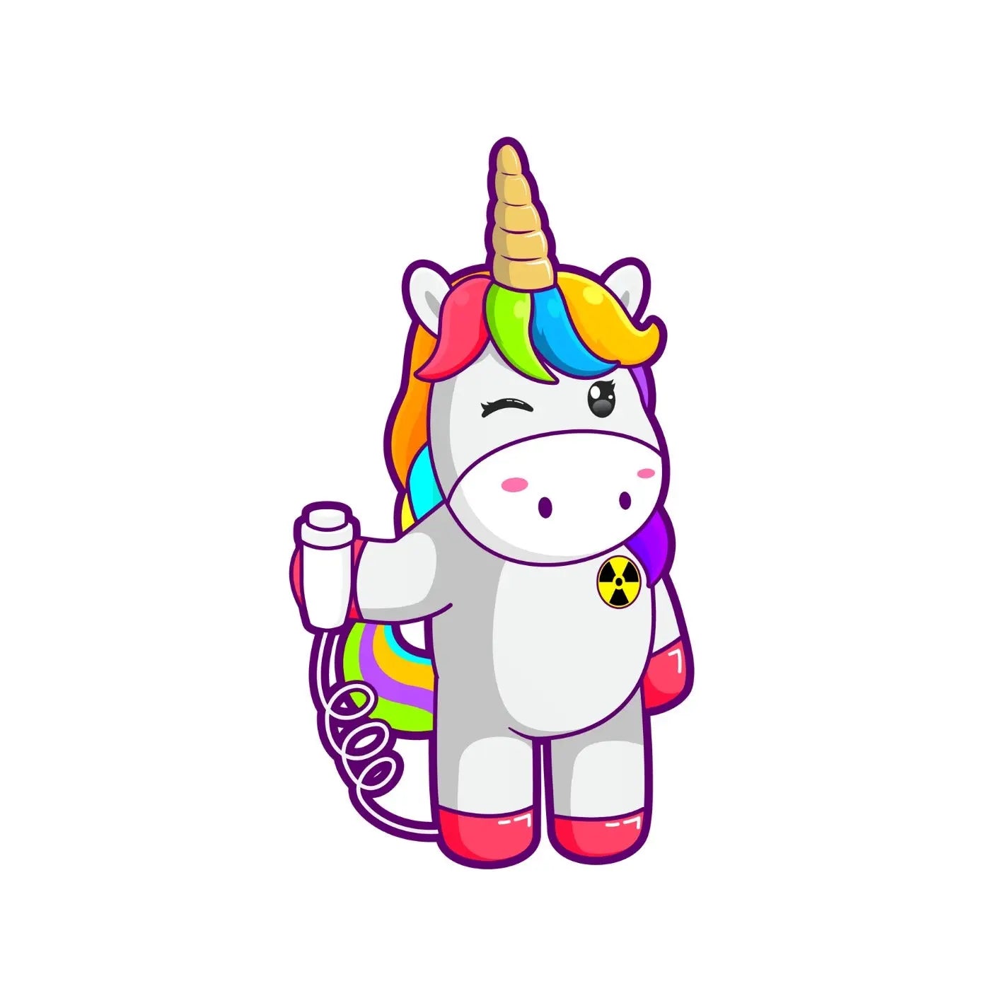 Vinyl Sticker Unicorn Radiographer Remarkable Markers