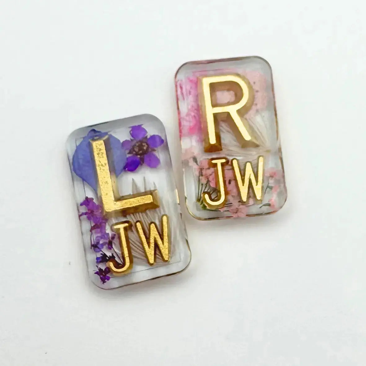 X-Ray markers - Florals with gold letters. Remarkable Markers