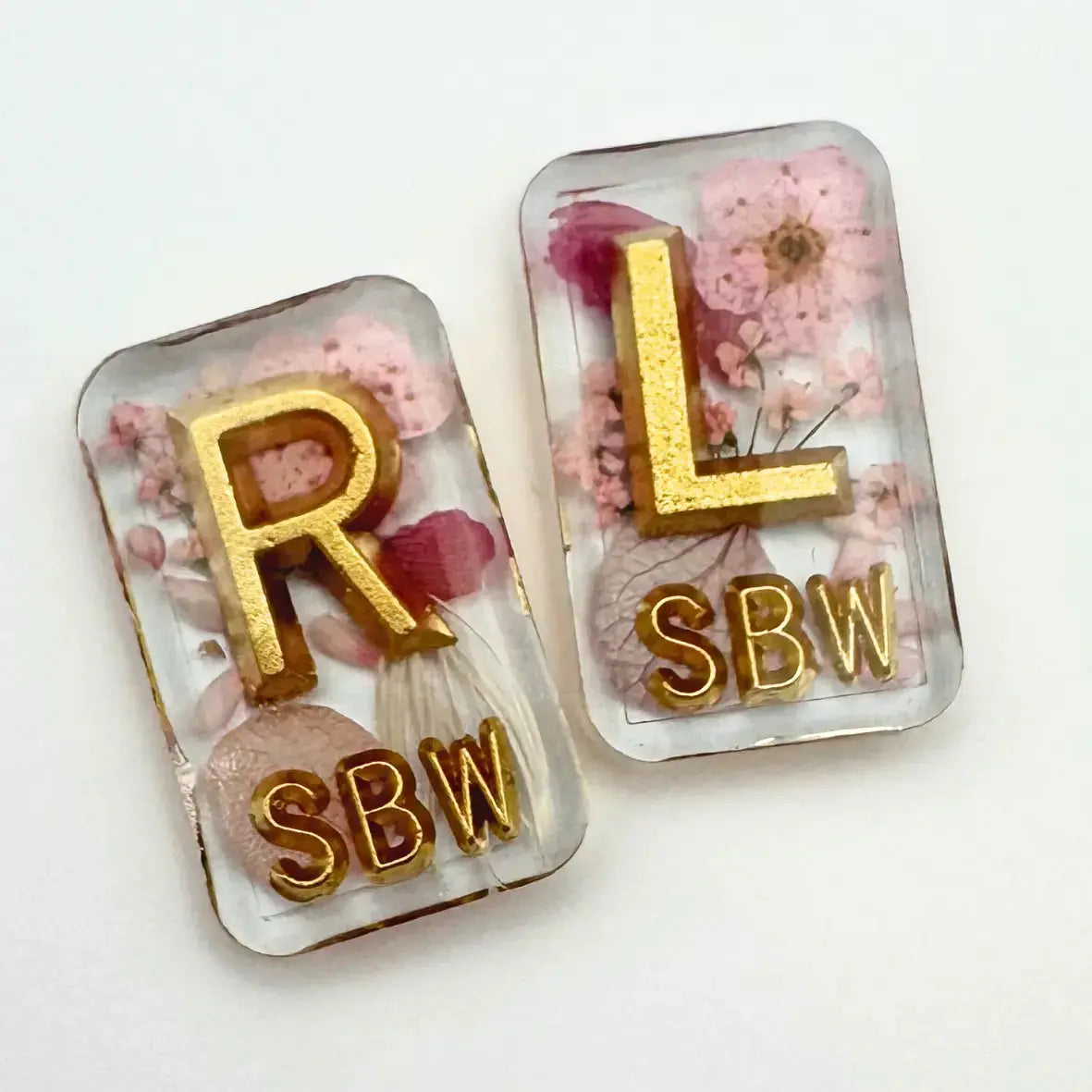 X-Ray markers - Florals with gold letters. Remarkable Markers