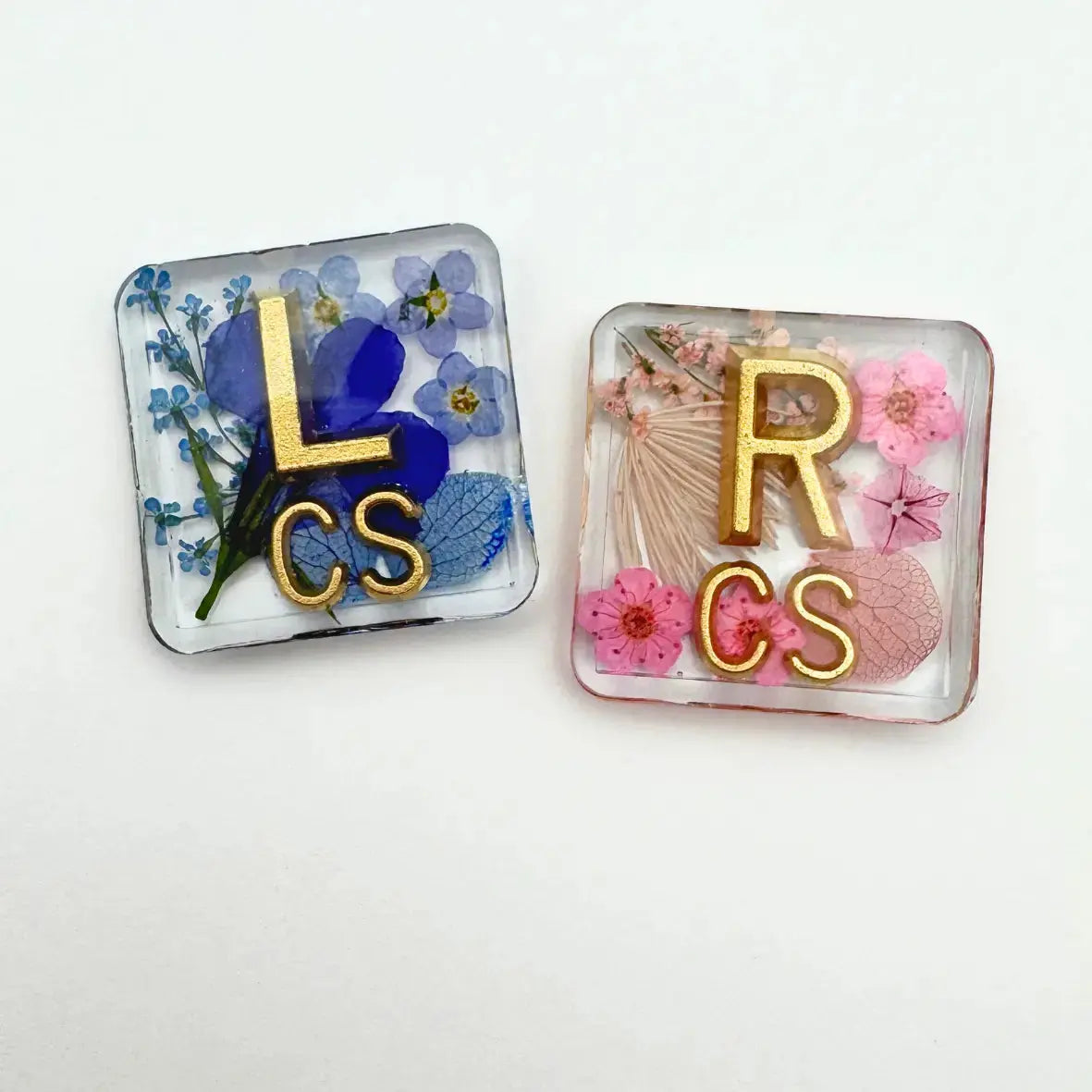 X-Ray markers - Florals with gold letters. Remarkable Markers