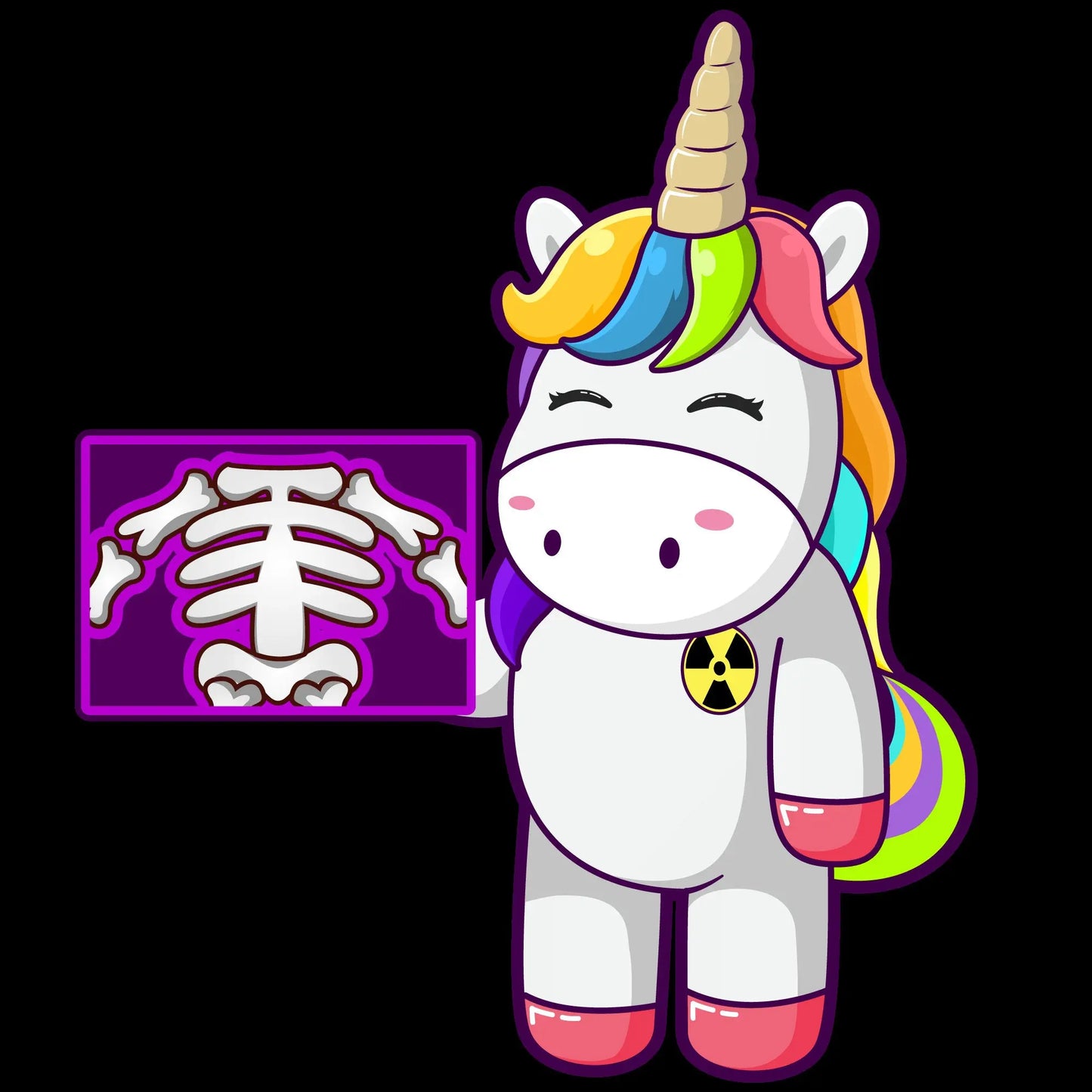 Holographic X-Ray Stickers (Large)