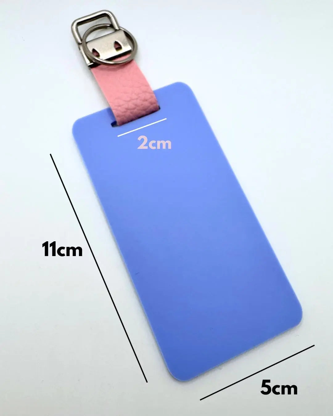 Periwinkle Marker Parker with Pink Keychain