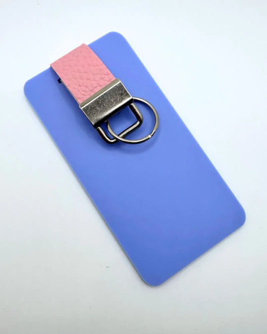 Periwinkle Marker Parker with Pink Keychain