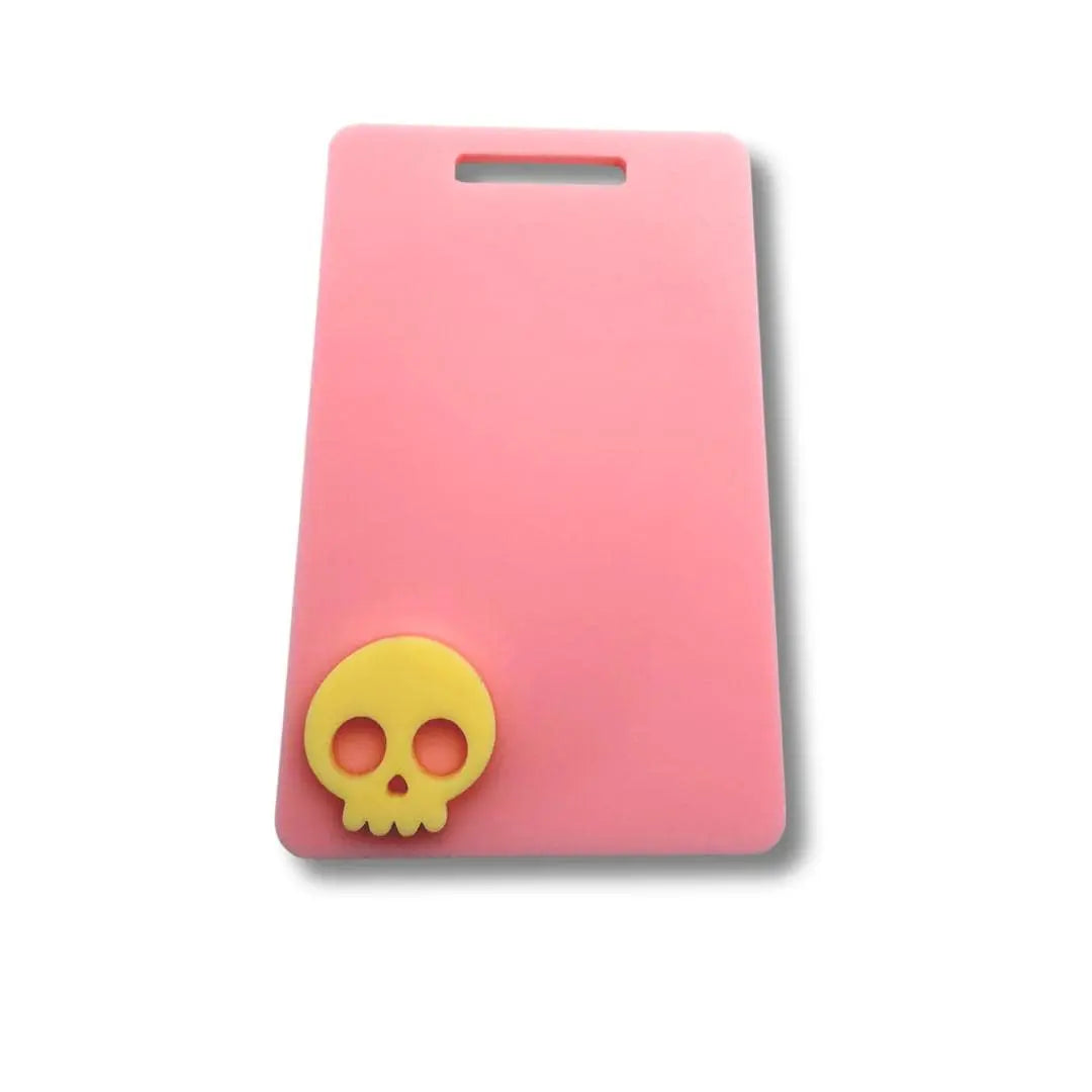 Pink Marker Parker with Yellow Skull.