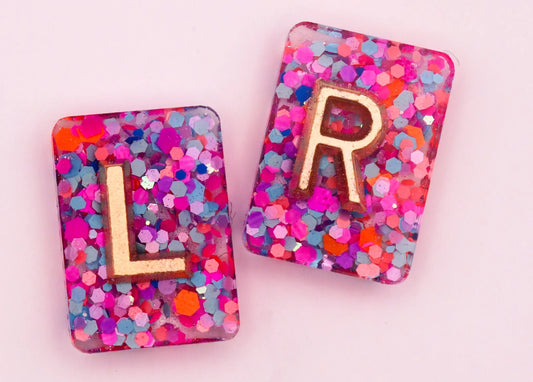 X-Ray Markers with gold letters. Remarkable Markers