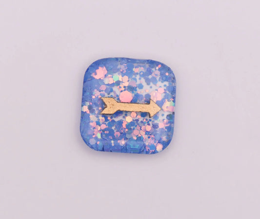 1.8cm Glitter X-Ray Marker with gold Arrow Remarkable Markers