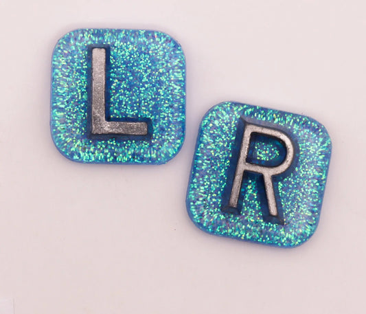 1.8cm Blue Glitter X-Ray Markers Remarkable Markers
