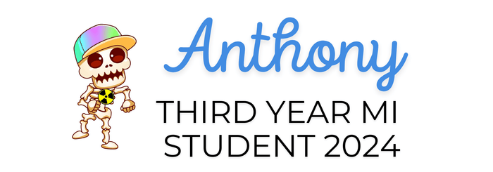 Meet Anthony - Third Year Medical Imaging Student 2024