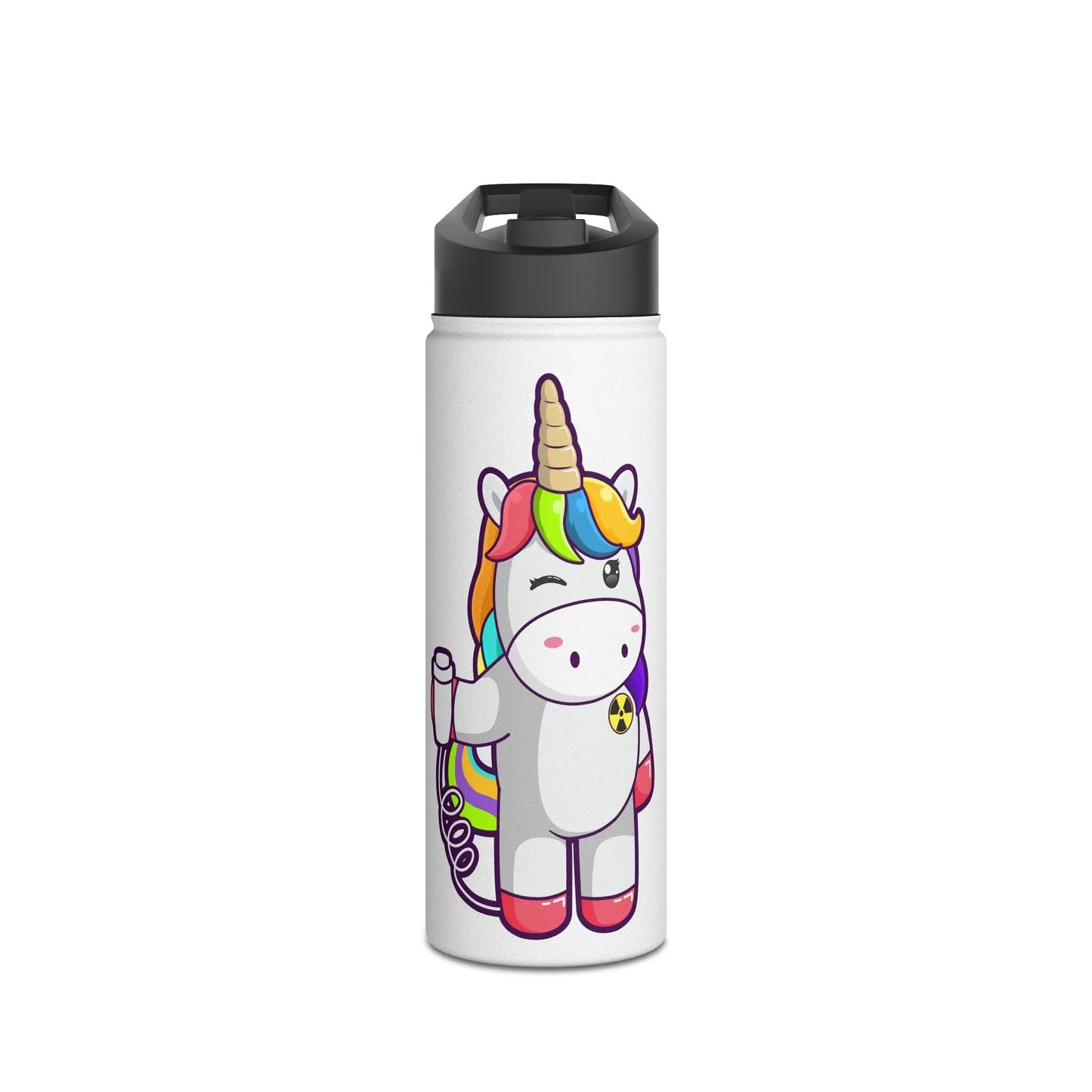 Stainless Steel Water Bottle, Standard Lid Printify