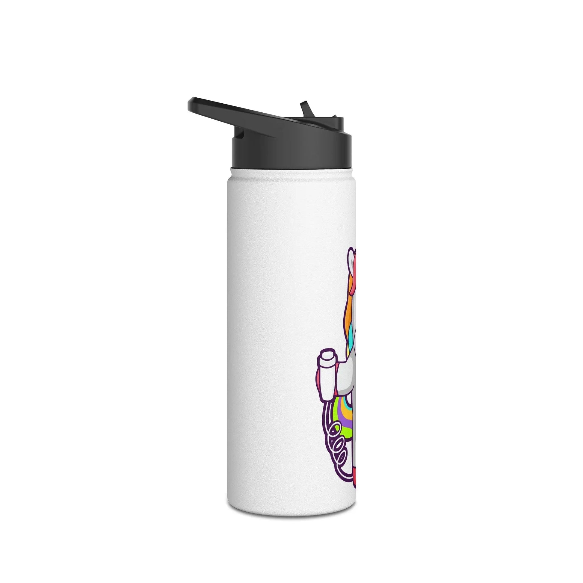 Stainless Steel Water Bottle, Standard Lid Printify