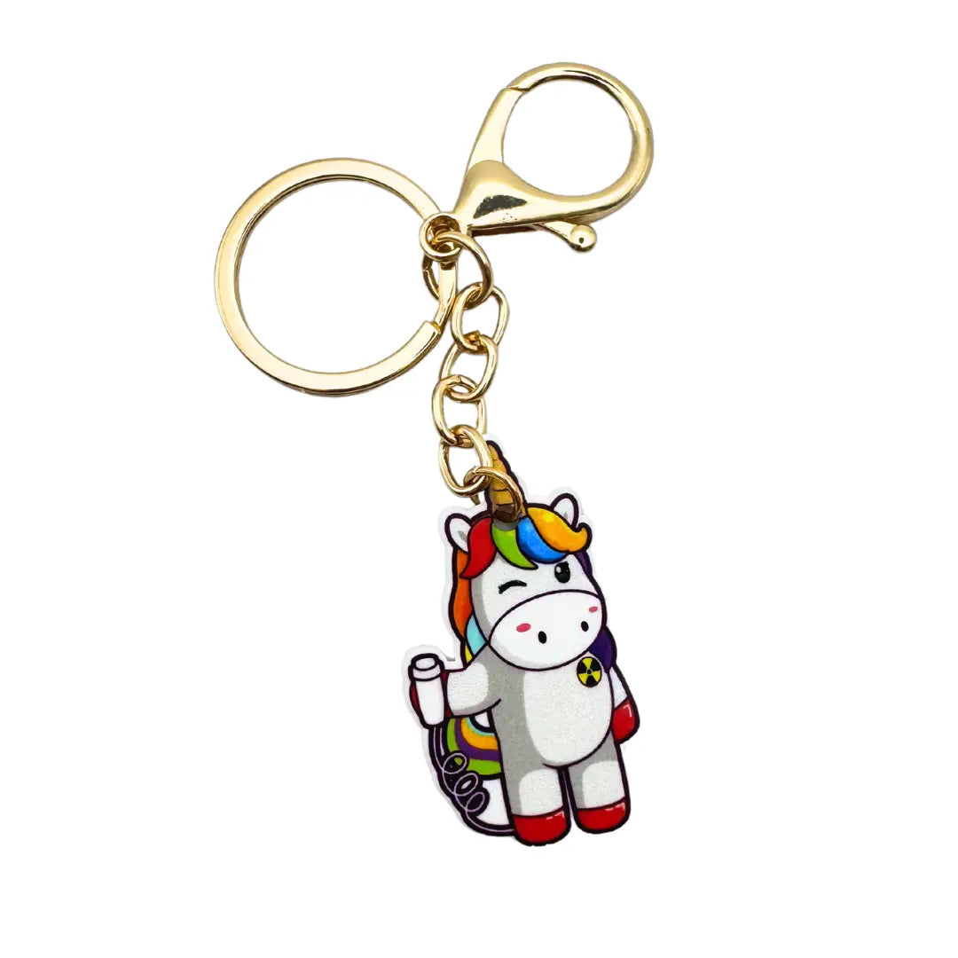 Radiographer Unicorn Keyring Remarkable Markers