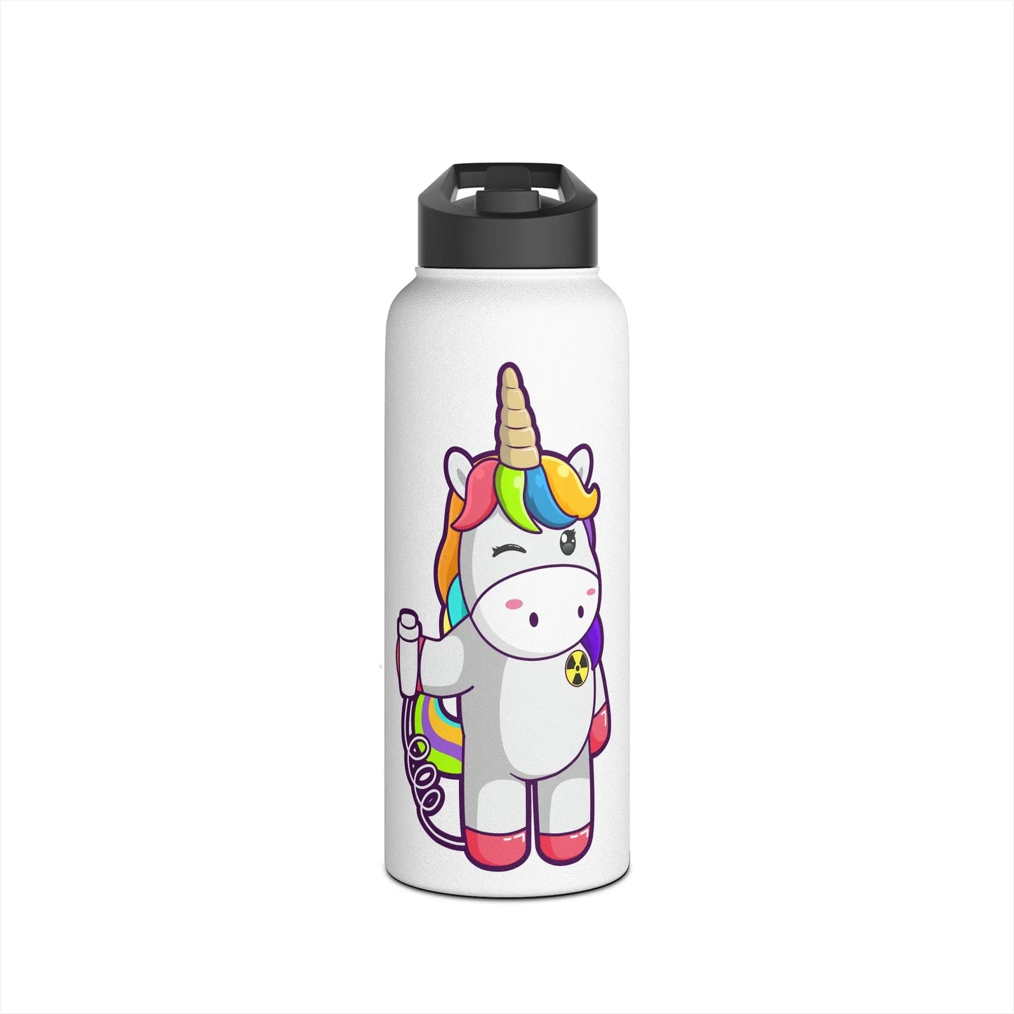 Stainless Steel Water Bottle, Standard Lid Printify