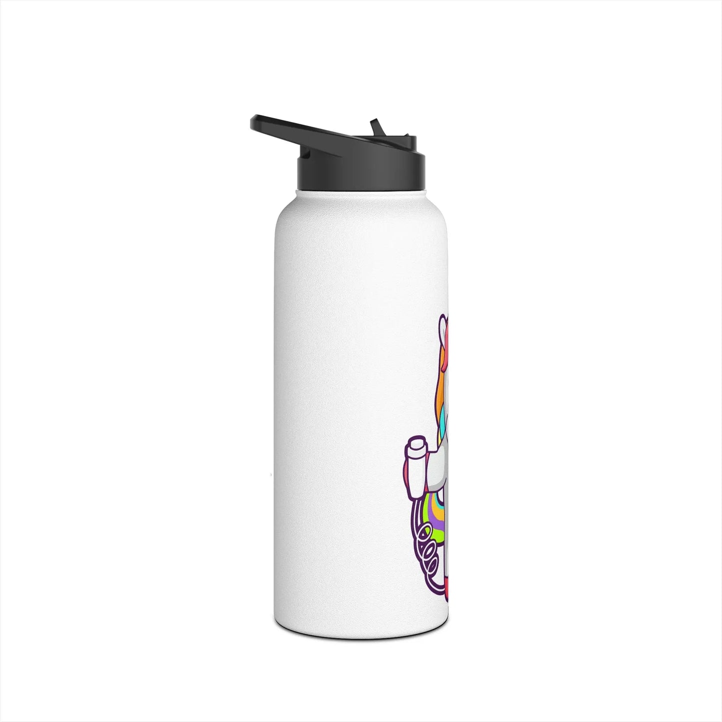 Stainless Steel Water Bottle, Standard Lid Printify