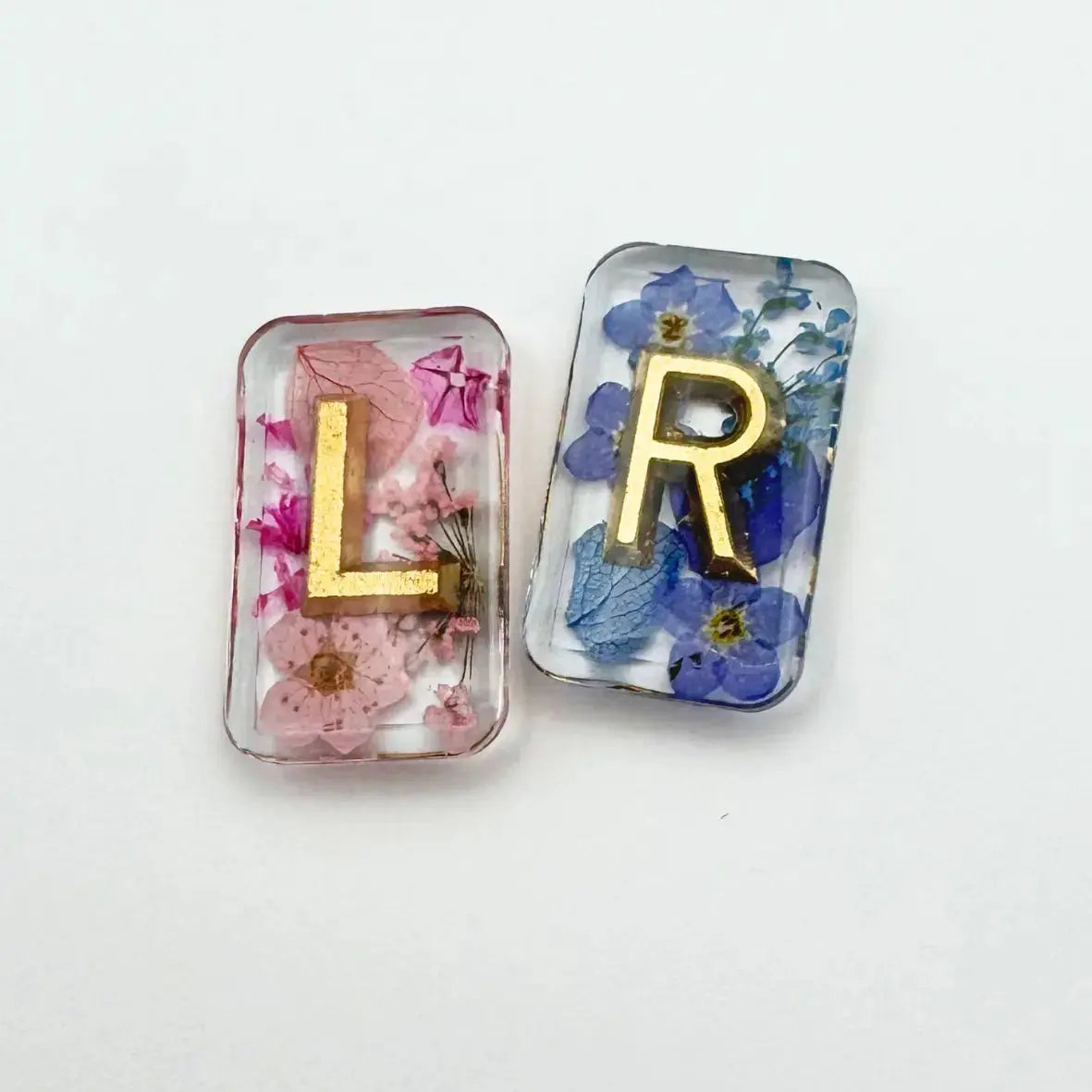 X-Ray markers - Florals with gold letters. Remarkable Markers