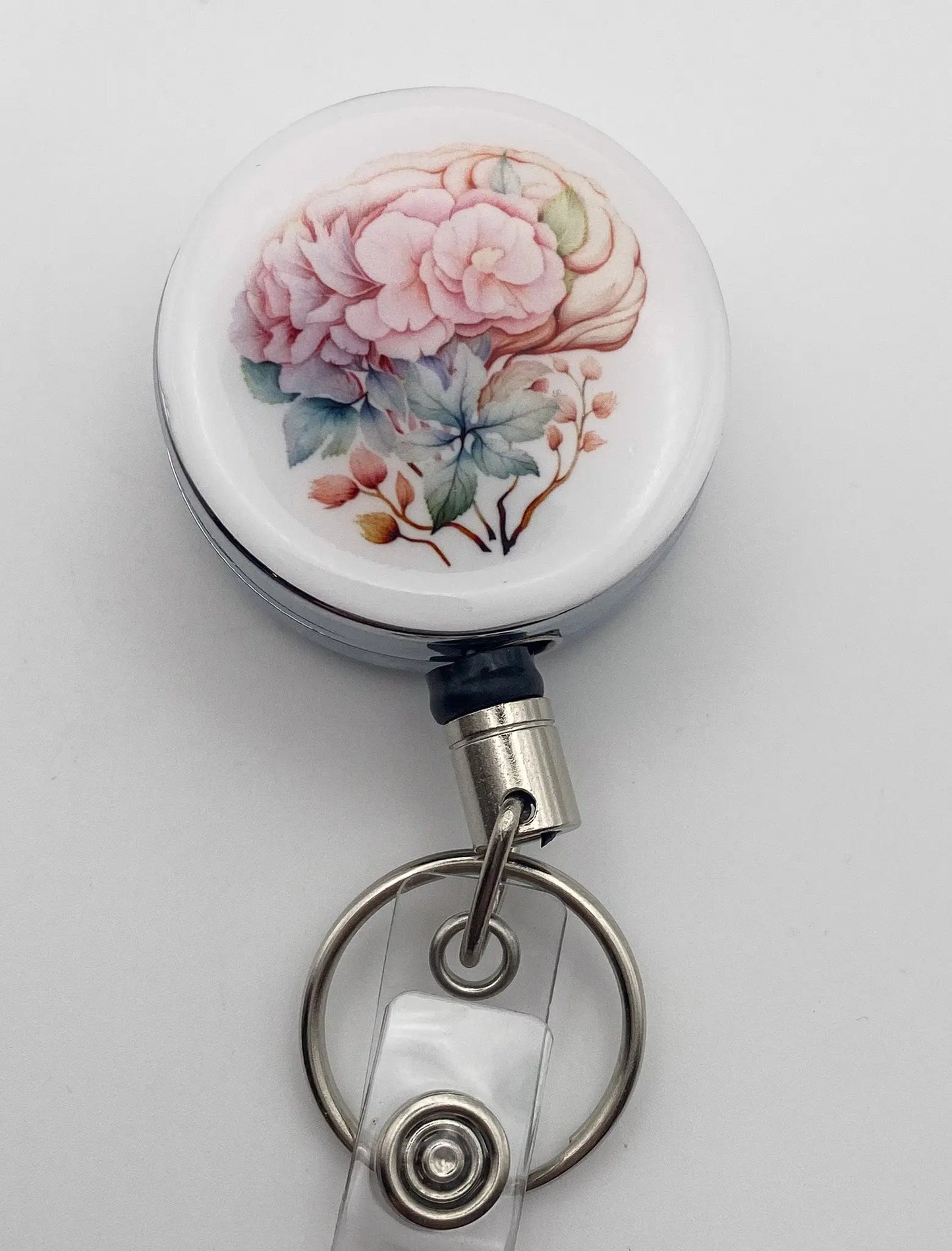 Heavy Duty Floral Brain Badge Reel Remarkable Markers