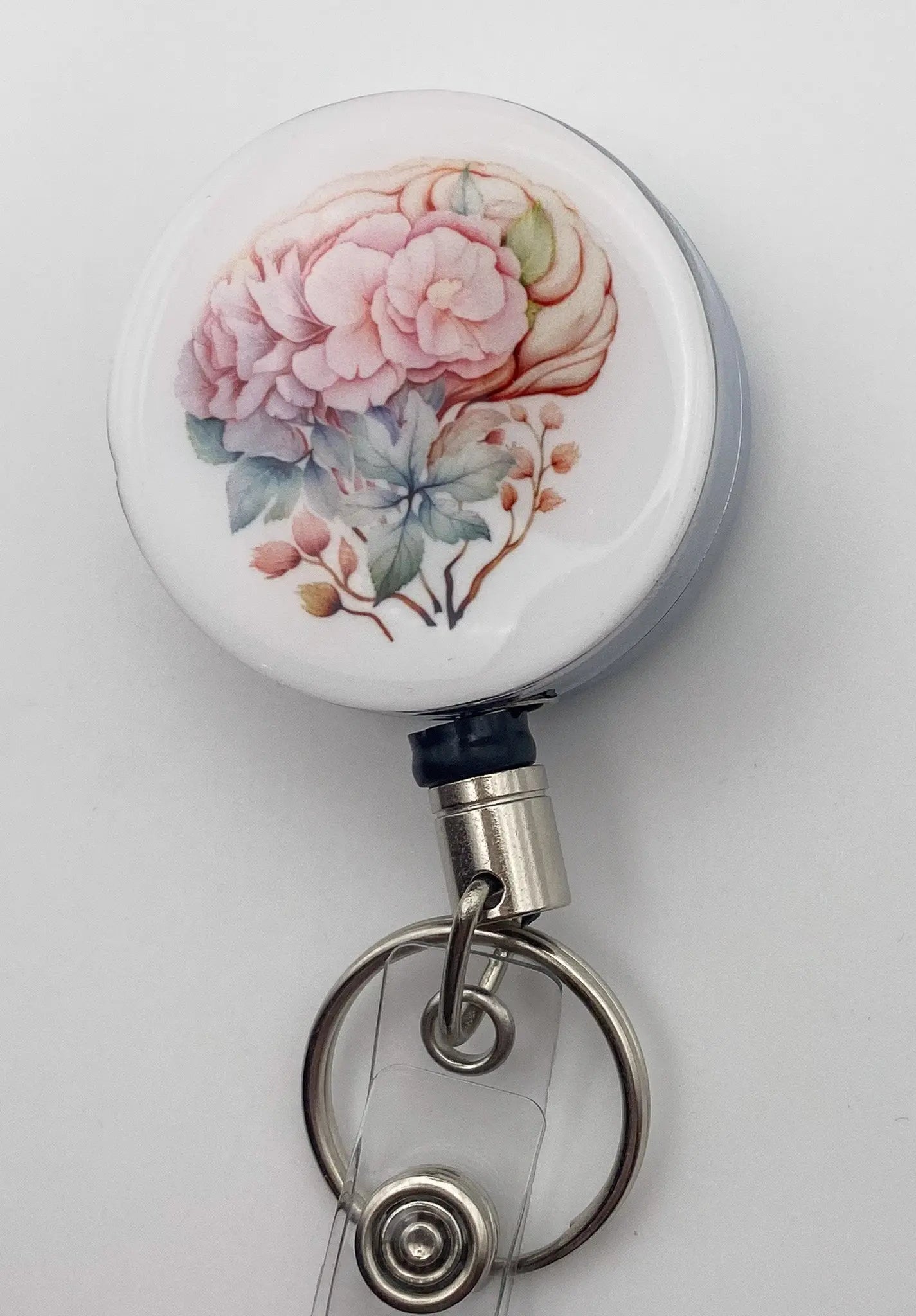 Heavy Duty Floral Brain Badge Reel Remarkable Markers