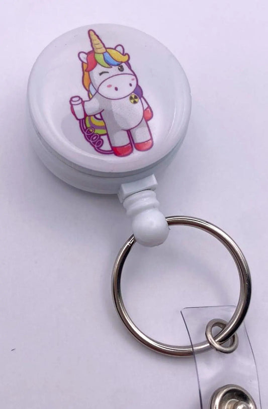 Unicorn Radiographer Badge Reel