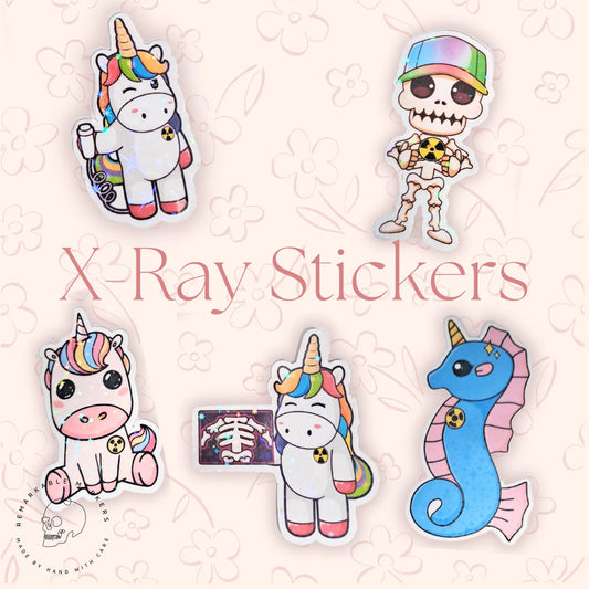 Holographic X-Ray Stickers (Large)