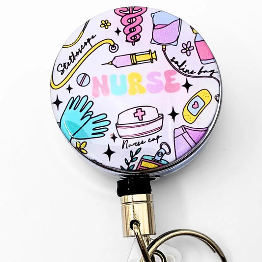 Nursing badge reel