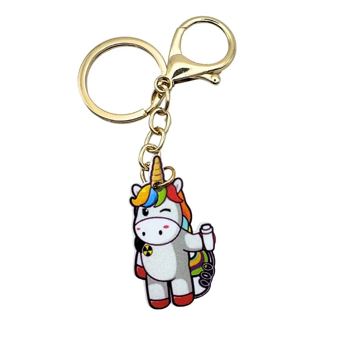 Unicorn Radiographer Keyring | Medical Keychain | Radiology Accessories | Gift for Healthcare Workers