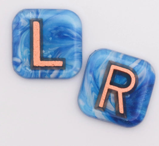 1.8cm X-Ray Markers resin art Rose Gold letters Remarkable Markers