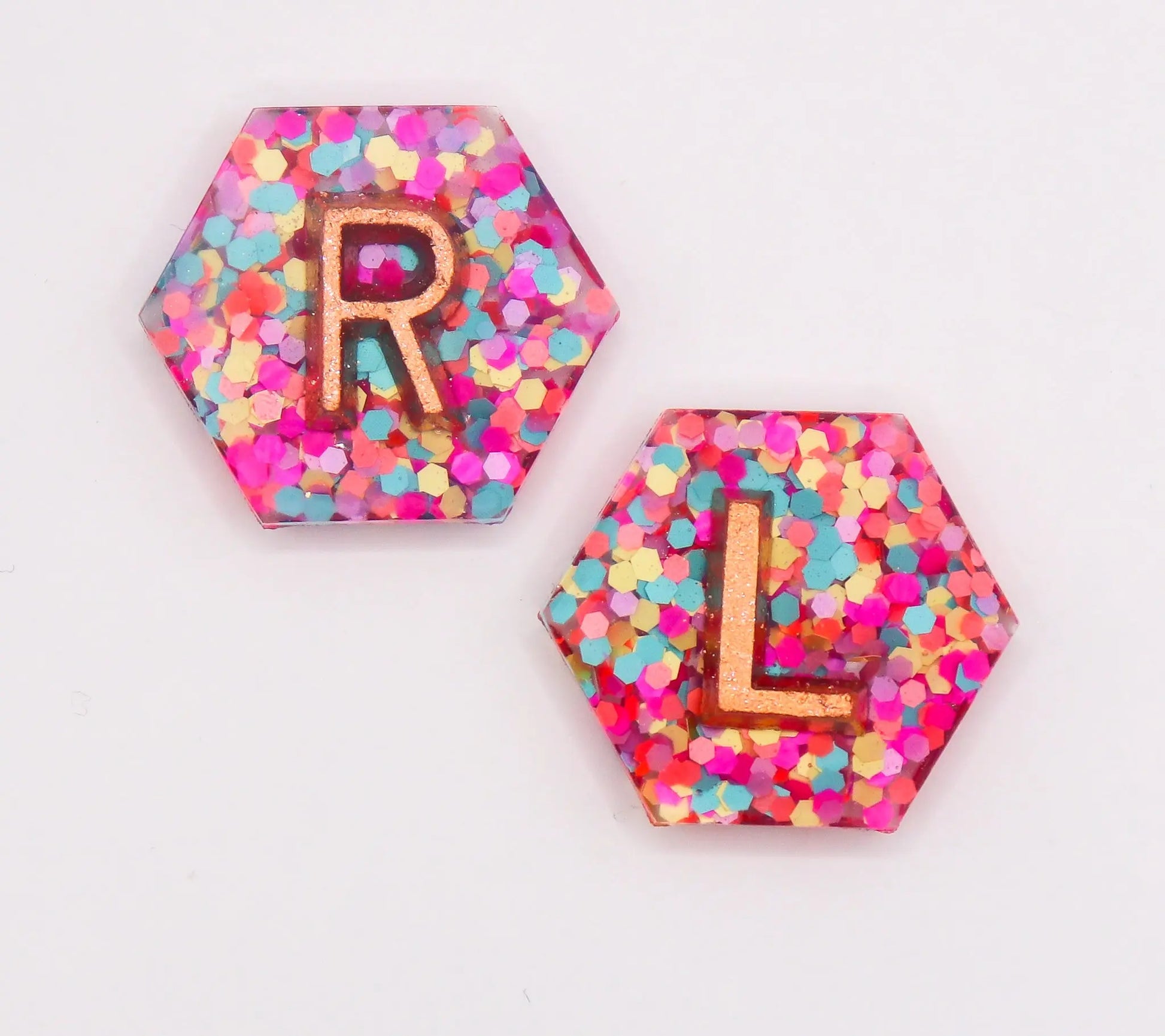 X-Ray Markers with rose gold letters. Remarkable Markers