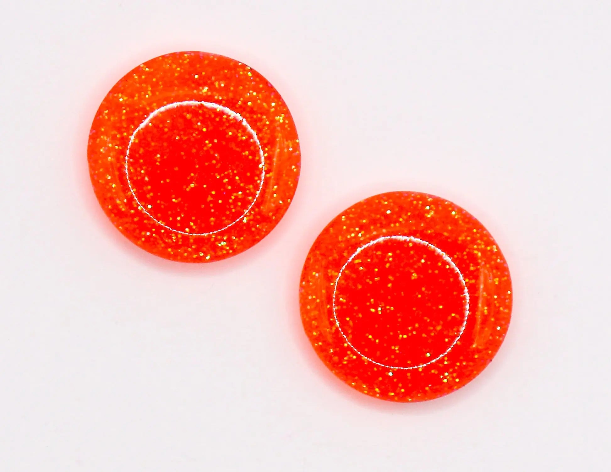 1.8cm Orange Glitter X-Ray Markers Remarkable Markers