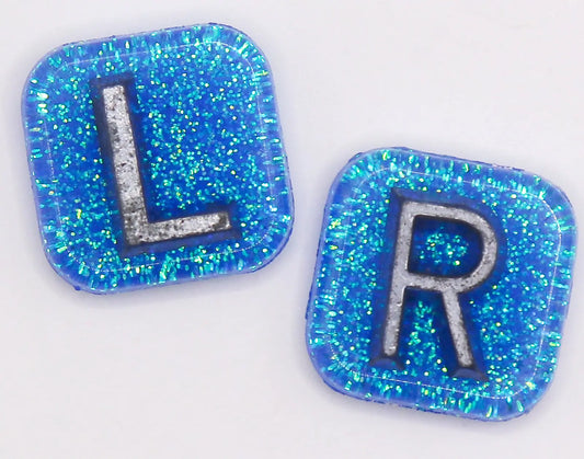 1.8cm Blue Glitter X-Ray Markers Remarkable Markers