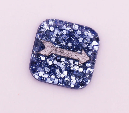 1.8cm Blue Glitter X-Ray Marker Arrow Remarkable Markers