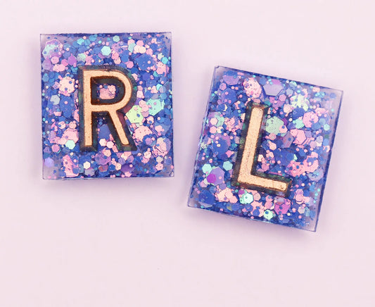 Mermaid Glitter X-Ray Markers Gold Letters Remarkable Markers