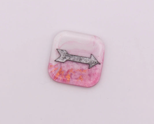 1.8cm Arrow Resin Art Square X-Ray Marker Remarkable Markers